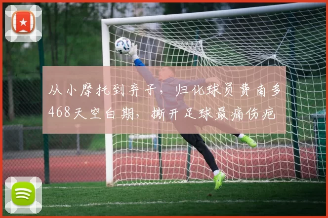从小摩托到弃子，归化球员费南多468天空白期，撕开足球最痛伤疤